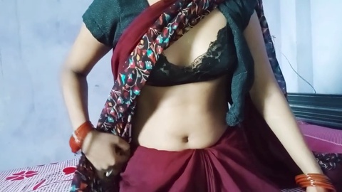 Indian Bhabhi cheats on her husband with Dever - hot and rough sex with clear Hindi audio