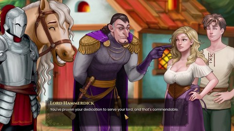 La bionda prosperosa Myrtle ama nuotare nuda e giocare da sola vicino al lago.