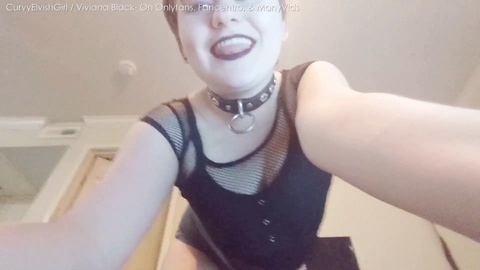 Goth pawg, ass clap, backside