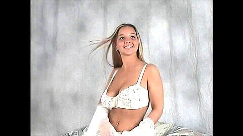 Cristina model boobs bouncing, softcore panties, cristina model