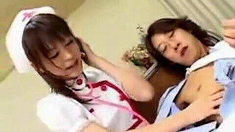Stethoscope, chinese nurse, japanese nurse onanie uncorrected