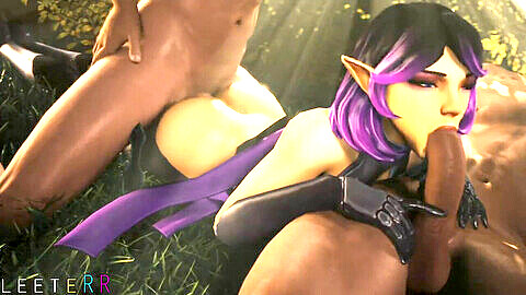 Steamy SFM compilation featuring Poison Ivy, Catwoman, and more