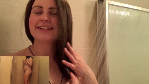 POV: You're my sexy companion in the bathroom! (With a real orgasm!)