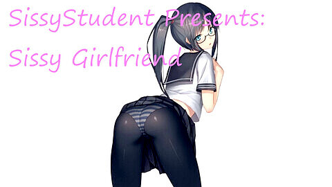Sissy student, college girl, shemale