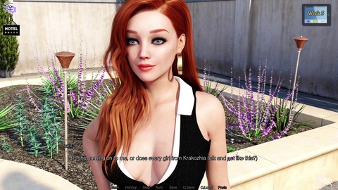 Gameplay PC POV con il personaggio di romanzo visuale XXXNinjas Sunshine Love in "Divertiamoci"
