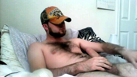 Gay thick, unshaved, مشعر