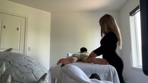 Genuine Portuguese masseuse succumbs to massive Chinese dick during 4th meeting