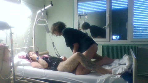 Alexxx and Thommm enjoy sensual pleasures at the health center