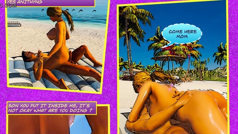 Nudist beach ibiza, indian comics 3d, 3d