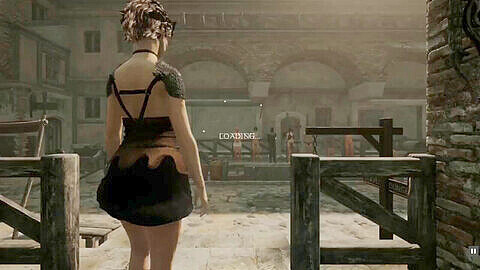 Une soumise aux seins énormes se fait baiser dans le premier épisode du jeu en 3D "Subs of Rome"