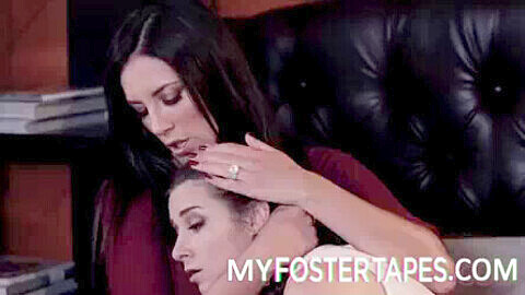 Foster daughter Cassidy Klein excitedly moves in with her new foster moms Sarah Vandella and Jelena Jensen
