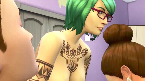 Aventuras eróticas en Los Sims