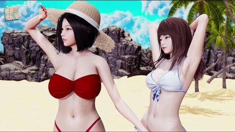 Brunette big tits, visual novel, pc gameplay