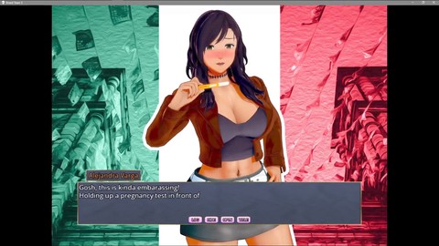 受精, 动画成人动漫, 被中出