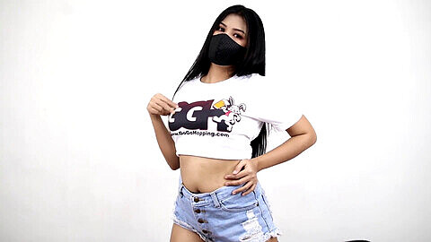 Miayabi88, stunning Thai woman, features on GoGoHopping for the first time, with a POV view of her trip to Nana Plaza, Soi 6, and Walking Street in Bangkok, wearing a mask and getting a CIM.