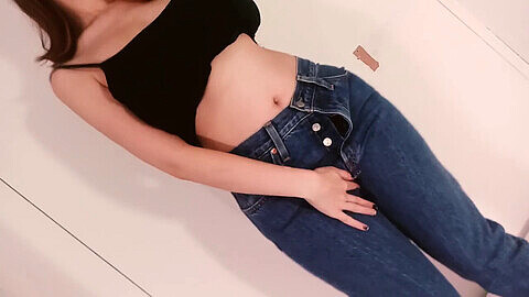 Jeans teen, young jeans, cfnm