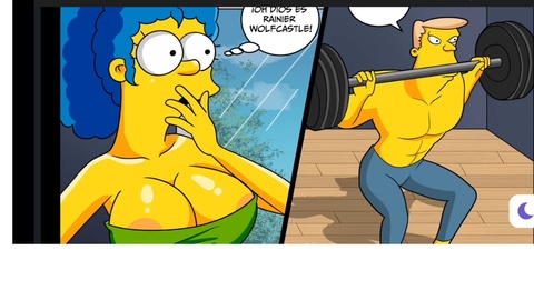 Marge simpsons cartoon porn, simpsons, simpsons cartoon