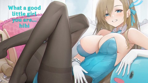 Instrucciones hentai de Asuna para damas: dominación y humillación severas en juegos de breathplay findom