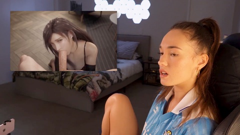 Tifa, reazioni video porno, réaction