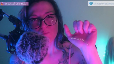 Soft whispers from ASMR babe Rosie in a safe for work setting