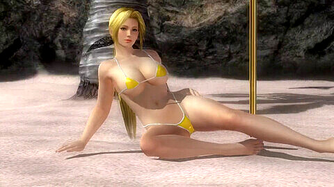 Helena's sensual dance by the beach in Dead or Alive 5 version 1.09 BP 3.0