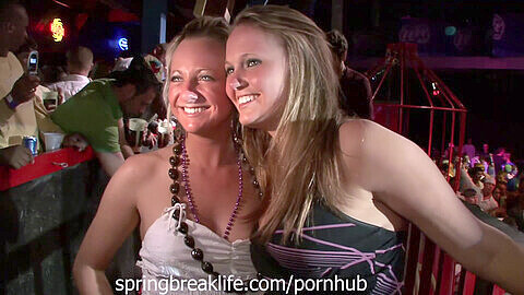 Nebraska, nude strip contest, spring break strip