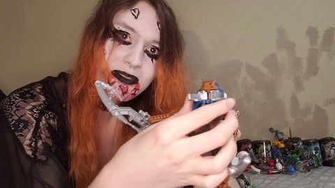 Emo Trans babe delves into Bionicle lore for Valentine's Day