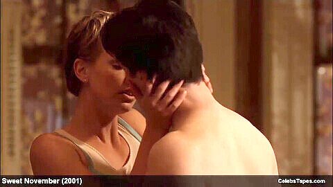 Charlize Theron & Lauren Graham show off their curves in steamy naked and lingerie scenes in a movie