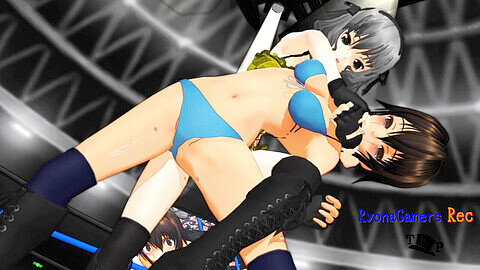 Mmd combat mmd squit, mmd tickle fight, sexy fight dreams