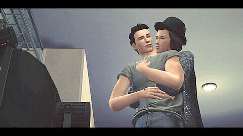 Sims 4, sims 4 3d gay, sims 4 dad