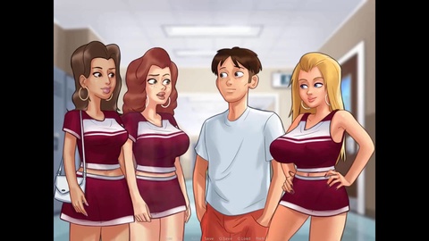 Summertime Saga: Sexy Cheerleaders and Risky Adventures at the Clinic - Episode 78
