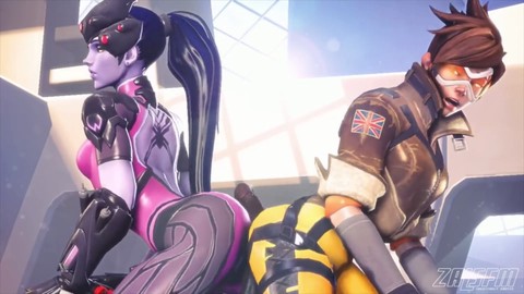 Fucking cartoons, game sex, big natural tits