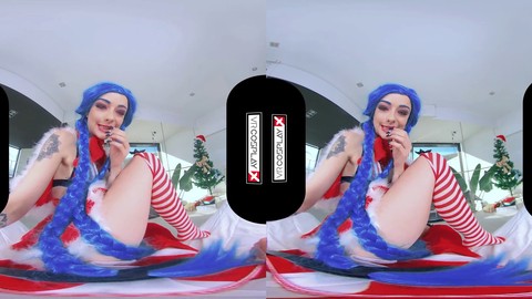 Pussies vr, jinx, santa vr