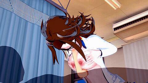 ¡La luchadora de anime Android 21 se pone cachonda en la enfermería con intensas posiciones sexuales!