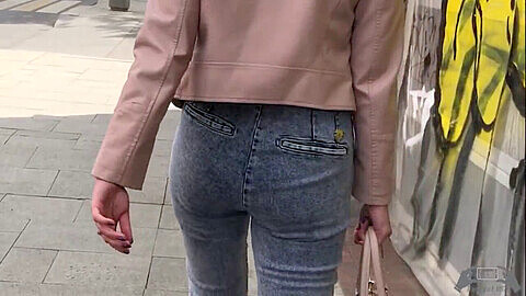 Assgent_007, candid ass, tight jeans