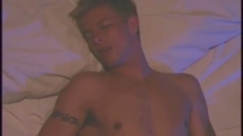 Timmy Tyler gets wild in Taggers scene three - sucking off, jerking, and taking a huge dick in his ass!