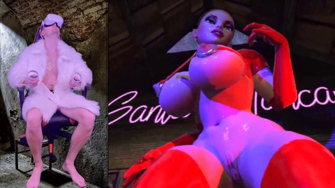 Қатты кеудесі бар әдемі қыздар порно