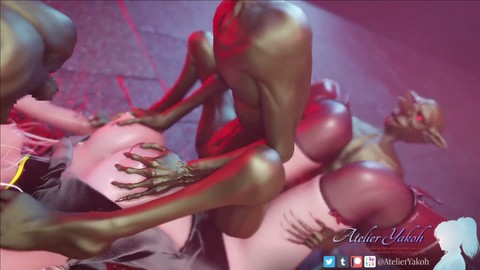 Xordel & AtelierYakoh experimentan un intenso placer anal con deliciosas mamadas y fuertes embestidas