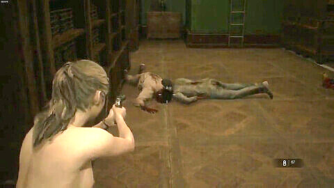 Claire de Resident Evil 2 se desnuda en la parte 3 - ¡Video sin censura!
