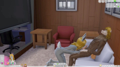 Video game, furry animation, sims 4