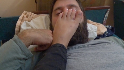 Smell soles, neighbor, foot worship