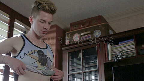The SuburbanBoys' machine relentlessly pounds twink Kyler Ash!