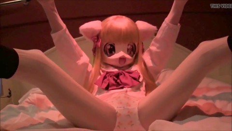 Female masturbation, kigurumi, hd videos