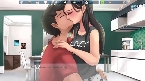 LoveSkySan69s Gameplay von Love Romp: Second Base - Teil 14 mit Chef, Arbeit und Mutter mit erstaunlichen Teen-Girls und Anime-Pornos!