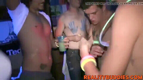 Amateur orgy party, gay house party, the party