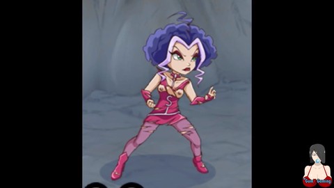 Cartoon porn featuring Bloom and her Winx Club friends