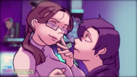 Mona and Travis Explore Their Wild Desires in Rough Animated Anime Porn