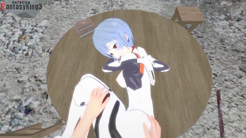 Rei ayanami, pretty, echi