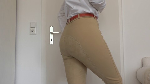 Fetish ass, sexy riding, jodhpurs