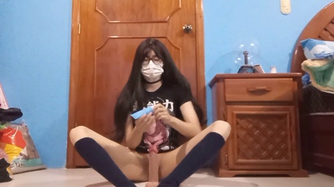 Toys, squirting, chinese solo dildo anal